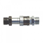 Quick Connector with Check Valve, Hose-Hose, Oxygen