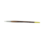 Size 8 White Bristle Round Artist Brush