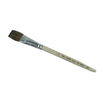 Size 1" Camel Hair Flat Artist Brush