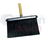 11" Broom Heavy-Duty Poly Steel Back