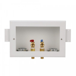 TT200TPPVCW Outlet Box Dual Outlet, Turn Wirsbo Valve