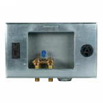 WBED200GF Outlet Box, Lever Valve, GFCI, 3 Wire Dryer