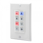 Programmable 8-Button IP Keypad Wall Plate