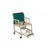 Shower Chair, Vacuum Seat, 18" Width