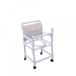 Shower Chair, Gated, Deluxe Seat, 18" Width