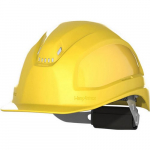XP450A Non-Vented Short Brim Hard Hat, Yellow