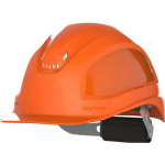 XP450A Non-Vented Short Brim Hard Hat, Orange