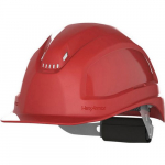 XP450AE Non-Vented Short Brim Hard Hat, Red