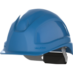 Ceros Non-Vented Safety Helmet Blue