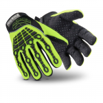 Chrome Series Gloves Black/Green XS