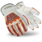 Chrome SLT Cut Resis Glove Leather White/Orange M