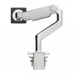 Monitor Arm with Two-Piece Clamp Mount Base