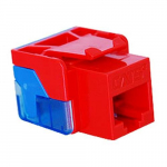 Cat5 Jack Red Color