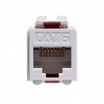25 Pack Cat6 Jack White