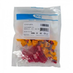 25 Pack Cat6 Jack Yellow
