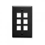 Six Port Face Black