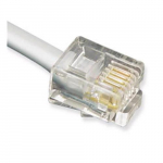 25' Line Cord 6P4C 28 Gauge