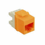 Voice RJ11 Keystone Jack for HD Style Orange