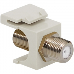 2 GHz F-Type Modular Jack Nickel Connector 25 Pack