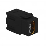 HDMI Modular Coupler in HD Style Black