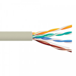 350Mhz Bulk Cable with Solid Wire, White