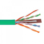 500Mhz CAT6 Bulk Cable, 1000 Feet, Green