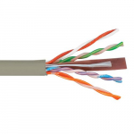 500Mhz CAT6 Bulk Cable, 1000 Feet, Gray