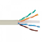 CAT6e Bulk Cable, CMR Jacket, 1000 Feet, White