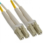 LC Duplex Fiber Optic Patch Cable, 1M