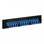 LC-LC Fiber Optic LGX Compatible Adapter Panel Blue