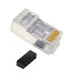 CAT6 CAT5e Solid Shielded Modular Plug 100 Pack