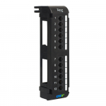 CAT5e Patch Panel UL Listed & PoE++ Rear 110 IDC