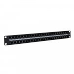 CAT5e Feed-Through Patch Panel for 48 Ports in 1 RMS