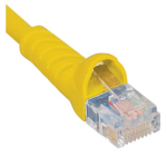 CAT6 Molded Boot Patch Cord, 10' Yellow