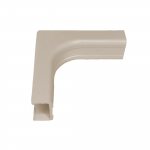 3/4" Cable Raceway Inside Corner Ivory 10 Pack