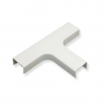 3/4" Cable Raceway Tee White 10 Pack