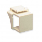 Blank Modular Connector Almond 10 Pack