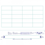 Adult Laser 8-3/8" x 3/4" Wristbands