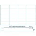 Adult Laser 10" x 1" Wristbands