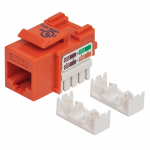 Cat5e Keystone Jack Orange