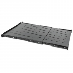 19" Fixed Extending Shelf 1U 550 to 1000 mm