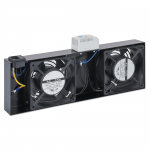 2-Fan Ventilation Unit Thermostat for 19" Wallmount