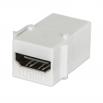 HDMI Inline Coupler, Keystone Type, White
