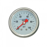 Analog Fuel Pressure Gauge 1-1/2" 0-100 PSI