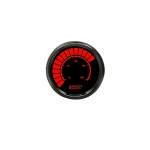 Boost LED Bargraph Gauge in Black Bezel Red