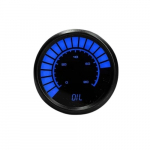 LED Analog Bargraph Oil Pressure Gauge, Blue