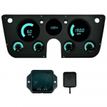1967-1972 Chevy Truck Panel Teal LED GPS