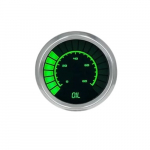 LED Analog Bargraph Oil Pressure Gauge, Green
