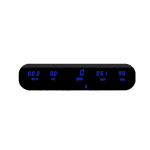 5 Gauge Universal Digital Panel, Blue