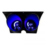 1967-1968 Camaro LED Digital Gauge Panel, Blue